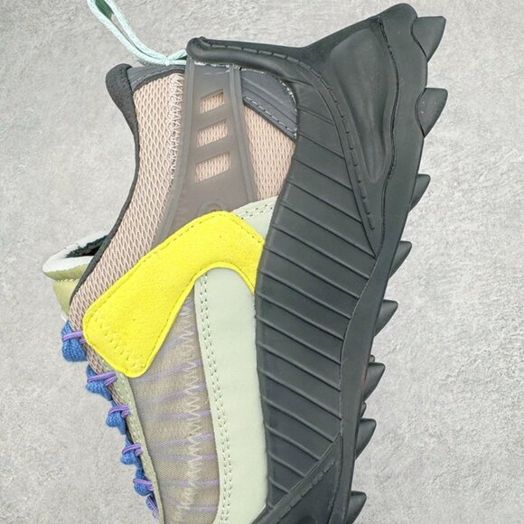 Off-White Odsy-1000 Platform Sawtooth Sneakers Black - Picture 7 of 9